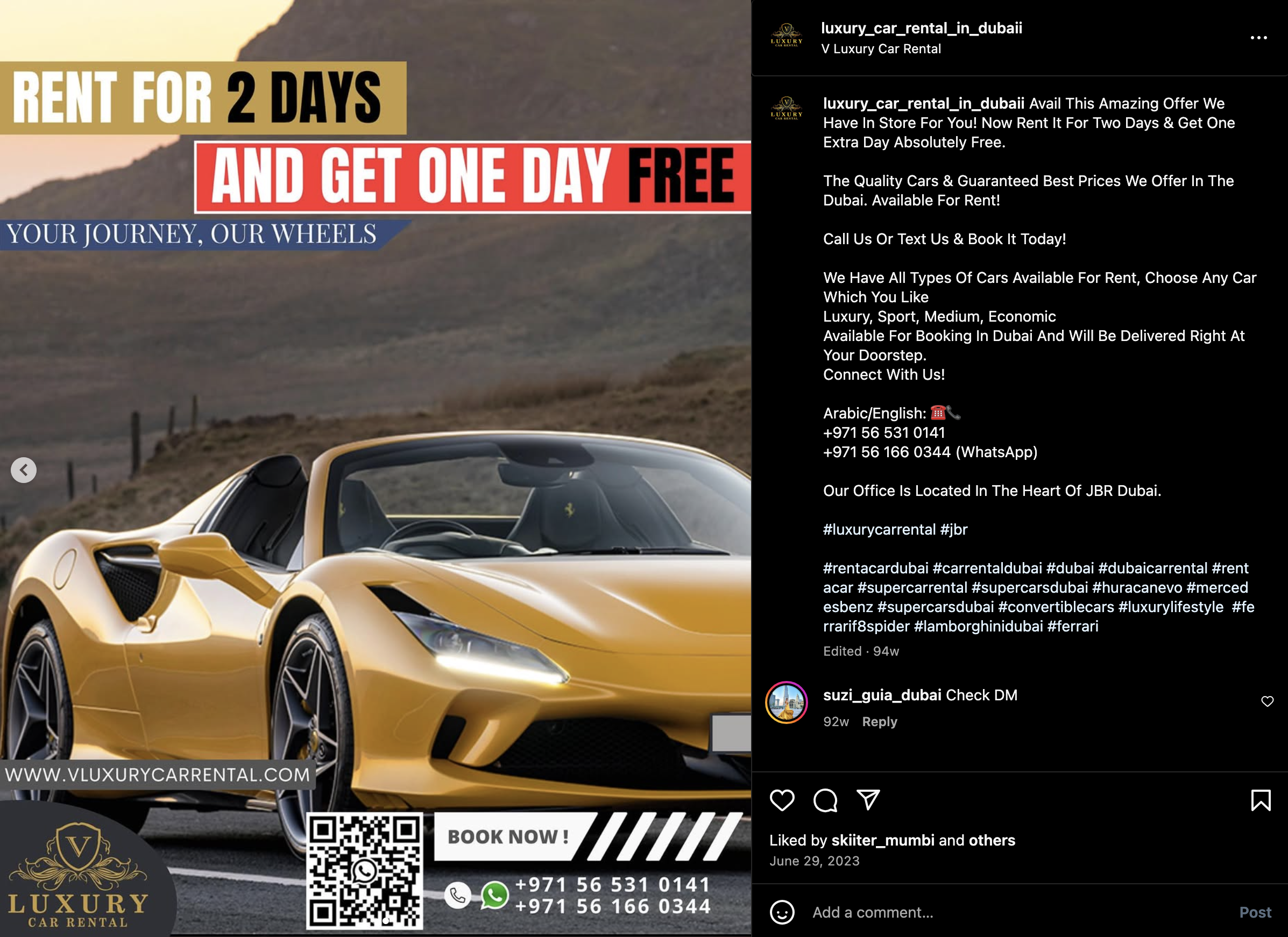 Luxury Car Rental